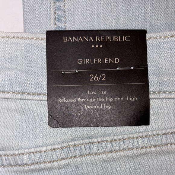 Banana Republic Blue Girlfriend Jeans Modern Style - Picture 2 of 4